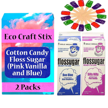 Cotton Candy Floss Sugar -2Pk Cotton Candy Floss Sugar 2 Pack (Pink Vani... - €46,74 EUR