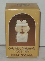 1988 Precious Moments Our First Christmas Together Ornament #520233 HTF ... - $33.81