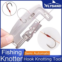 FLYSAND High Quality Semi Automatic Fishing Hooks Line Tier Machine Portable Sta - £37.37 GBP