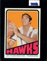 1972-73 Topps #22 Jim Washington Vgex Hawks (Wax) Nicely Centered *X61329 - £2.16 GBP
