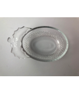 Vintage Studio Nova “Christmas Treasure”Christmas Candy Glass Serving Dish - $11.99