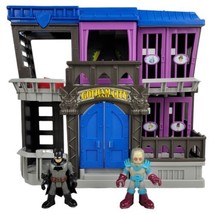 Fisher Price Imaginext DC Super Friends Gotham City Jail w Figures - Mat... - $13.10