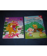 2 New Strawberry Shortcake Books-Christmas/Spring-Stickers  - $13.60 CAD