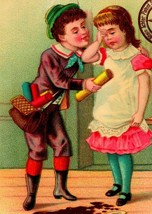  Emil Seelig&#39;s Kaffee Victorian Trade Card - Dropped Cup of Coffee Spill... - $9.85