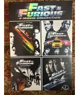 Fast And Furious 4-Movie Collection (DVD, 2009, 4-Disc Set) - $8.91