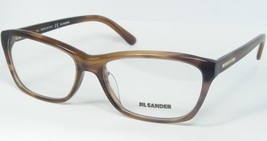 Jil Sander JS2701 282 Striped Brown Eyeglasses Glasses Frame 54-16-135mm - £108.25 GBP