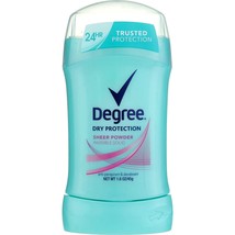 Degree Women Antiperspirant Deodorant Stick, Sheer Powder 1.6 oz - £11.18 GBP