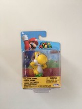 Super Mario Yellow Yoshi Figure Nintendo Jakks Pacific Sealed - £13.50 GBP