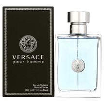 Versace Pour Homme Eau de Toilette ,Cologne Spray for Men 3.4 oz, full size - $57.98