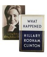 Living History and What Happened Hillary Rodham Clinton Lot - £19.97 GBP