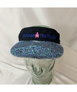 Vintage 90s Ironman Triathlon Visor Hat Cap Run Cycle RARE - $1,376.98 MXN