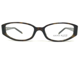 Anne Klein Brille Rahmen AK 8083 118 Brown Schildplatt Oval Cat Eye 51-1... - $50.91