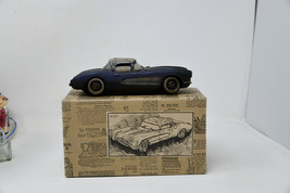 Vintage Corvette Convertible Weathered Model Paperweight Popular Imports - $12.95