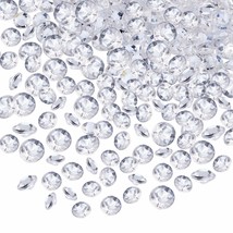 10000 Clear Wedding Table Scatter Confetti Crystals Acrylic Diamonds Rhi... - $24.69