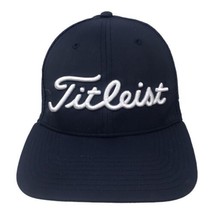 Titlelist Footjoy Prov V1 Golf Baseball Hat Cap One Size Adjustable Navy Blue - $15.26