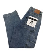 &amp; Everything Jeans Mens 33/30 Workwear Fit Cargo Denim Utility Workwear ... - $48.06 CAD