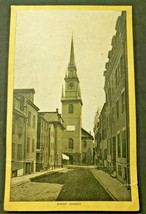 Antique Singer Sewing Co. Trade Card  &#39;Boston -Christ Church&#39; ( B-1) - $14.99