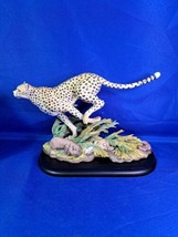 BOEHM At Home 14704-05 DUMA DUMA Sculpture 2005 Cheetah Porcelain Figuri... - £263.30 GBP