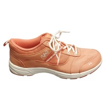 Ryka Tempo Walking Shoes Sneakers Womens Size 8.5W Coral Comfort Lace Up - £24.92 GBP