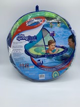 Swimways Baby Spring Float Sun Canopy Pool Swim Step 1 For 9-24 Month - £17.53 GBP