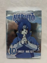 Shonen Jump Naruto Uncut Box Set Volume 10 DVDs With Book And Sticker - £9.40 GBP