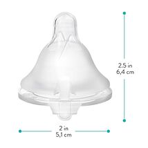 6 Piece Balance Plus Wide Neck  Fast  Flow  Nipples for The Balance Plus... - $17.69