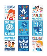 Feifeiya Child Abuse Prevention Poster Blue Pinwheel 9 Pcs Classroom Decor - €10,86 EUR Feifeiya Child Abuse Prevention Poster Blue Pinwheel 9 Pcs Classroom Decor - €10,86 EUR