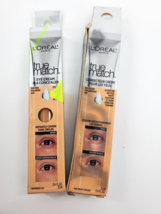 2X Loreal True Match Eye Cream Concealer N5-6 Medium - £7.98 GBP