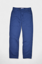 Jack Spade Pants Mens 31 Blue Chino Straight Leg Trousers Bleeker Street... - $25.98