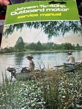 Johnson 1 1/2-40hp. Outboard Motor Service Manual VOL 4 7TH ED - £28.58 GBP