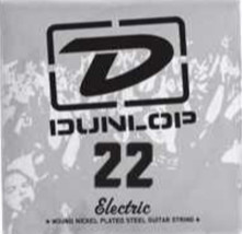 Single Dunlop 22 Electric Wound Nickel Plated Steel Guitar String - $12.99