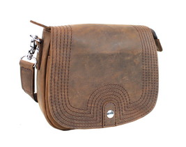 Vagarant Traveler 10 in. Cowhide Leather Cross-Body Shoulder Bag LS41.VB - £93.95 GBP