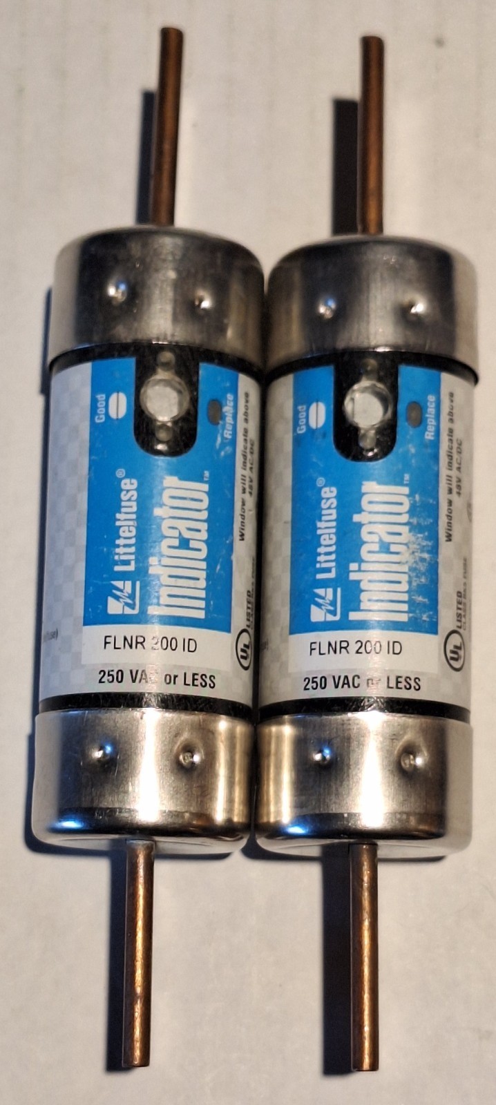 Lot Of 2 Littelfuse FLNR200ID 250V Electrical Fuse - $39.00
