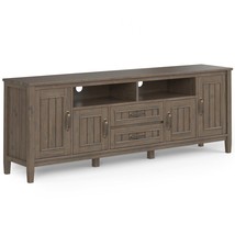 Lev 72&quot; TV Stand - Smoky Brown Media Console - $662.99