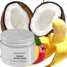 Banana Coconut Mango Scented Aroma Beads Room/Car Air Freshener Odour Eliminator - £14.42 GBP+