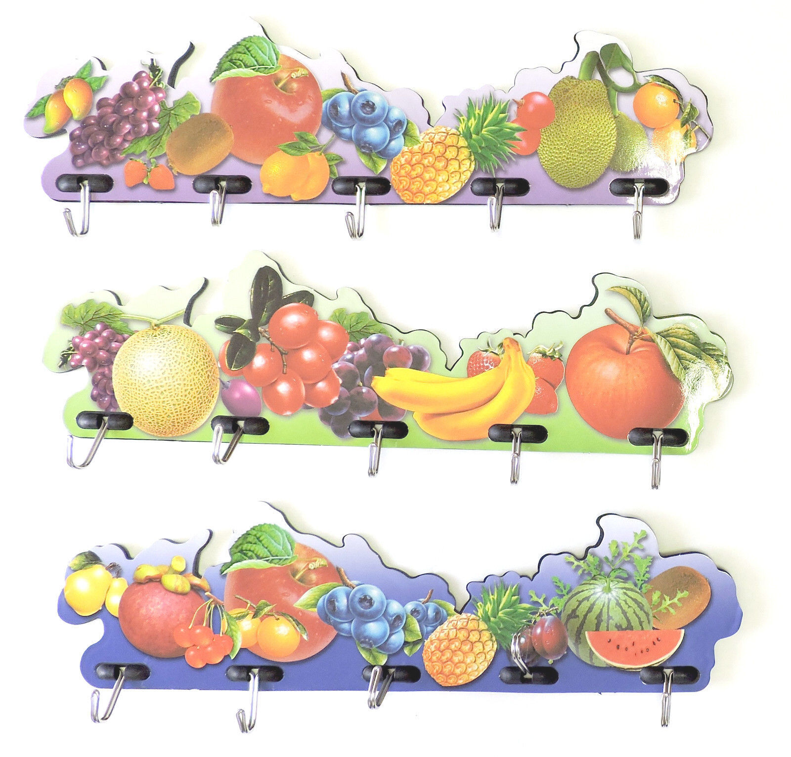Self Adhesive Accessory &amp; Key Holder Kitchen Work Office Hook Towel Rack - $6.52