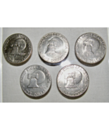 1976 EISENHOWER (LOT OF 5) BICENTENNIAL DOLLARS, $1 CLAD, TYPE 1 - UNCIR... - $183.24 MXN