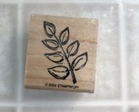 2002 stampin up tree leaf branch rubber stamp - £11.07 GBP