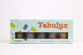 Fabulux Neutrals Color Set of 5 Thread - £33.24 GBP