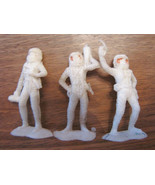 3 Astronaut Astronaut Toy Vintage from Italy Italian 60&#39;s Plastic Plasti... - $921.84 MXN