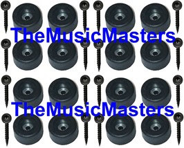 16X Rubber Road Case Cabinet Feet w/Screws 1.5 inch Speaker Box Foot Door Bumper - $22.79