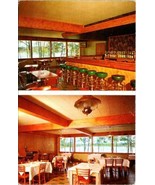 Dining Room, Emerson Lake Inn, WALHALLA, Michigan Chrome Advertising Pos... - £7.48 GBP