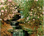Vtg Postcard 1970s Louisiana Hodges Gardens Waterfall Azaleas Stream Cre... - $3.91
