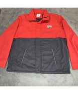 Vtg Coca Cola Coke Jacket Coat Mens XL Embroidered Black Red Employee We... - $54.69 CAD
