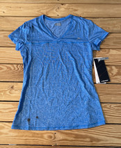 head NWT $30 Women’s high jump mesh top size XS blue s1 - £9.73 GBP