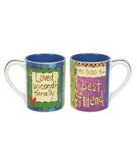 NEW My Dog Is My Best Friend Loved Unconditionally Stoneware Coffee Mug ... - $10.95