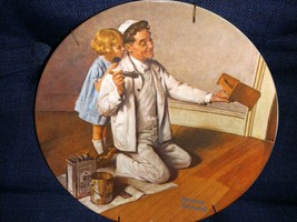 "The Painter" Norman Rockwell Plate. Knowles Fine China 1983 - £7.21 GBP