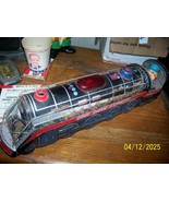 Vintage Modern Toy 1960&#39;s Japan 15.5&quot; Tin Battery Train The Ding Dong Ex... - $658.58 MXN