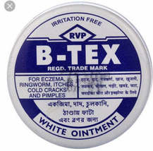 B Tex White Ointment Itches Pimples Crack Skin - $5.00