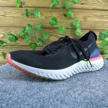 Nike Epic React Men Sneaker Shoes Black Fabric Lace Up Size 10 Medium - £19.55 GBP